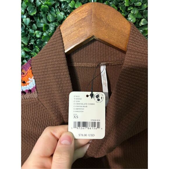 Free People NWT Switch It Up Layering Top Sz XS New - Picture 4 of 6